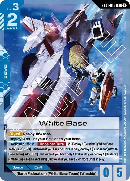 White Base, Starter Deck 01: Heroic Beginnings ST01-015