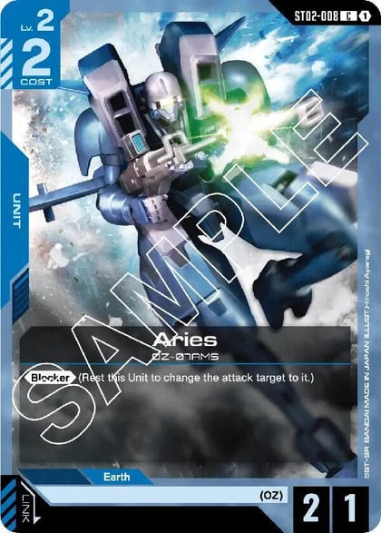 Aries, Starter Deck 02: Wings of Advance ST02-008