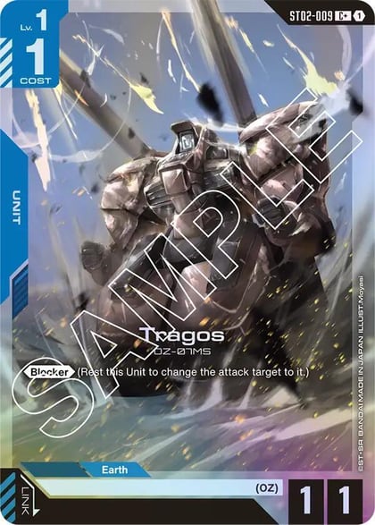 Tragos (C+), Starter Deck 02: Wings of Advance ST02-009