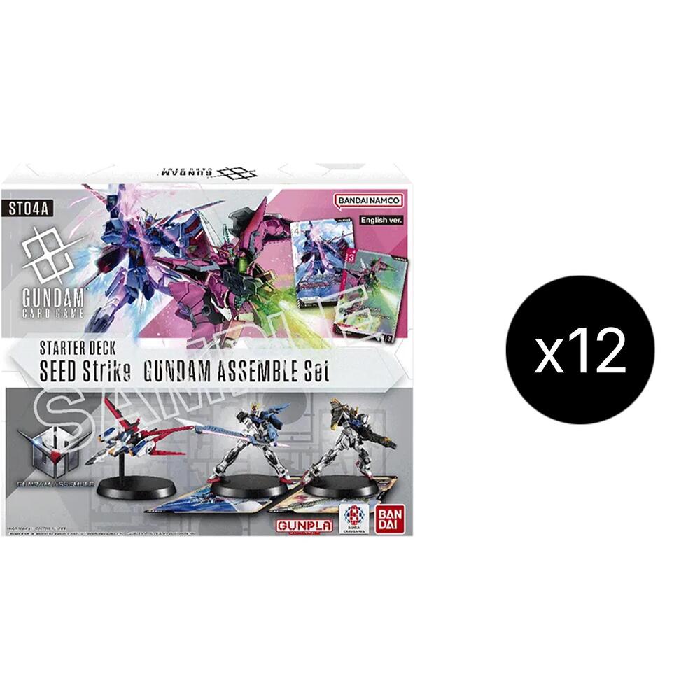 Starter Deck 04: SEED Strike - Gundam Assemble Starter Set Display Case, Starter Deck 04: SEED Strike P619180