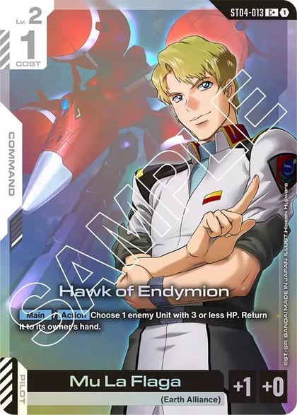 Hawk of Endymion (C+), Starter Deck 04: SEED Strike ST04-013