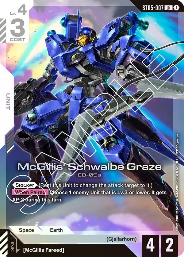 McGillis' Schwalbe Graze, Starter Deck 05: Iron Bloom ST05-007