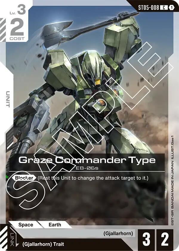 Graze Commander Type, Starter Deck 05: Iron Bloom ST05-008