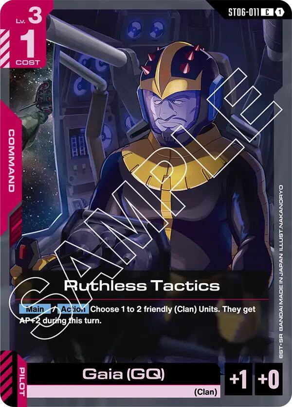 Ruthless Tactics, Starter Deck 06: Clan Unity ST06-011