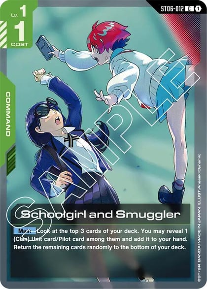 Schoolgirl and Smuggler, Starter Deck 06: Clan Unity ST06-012
