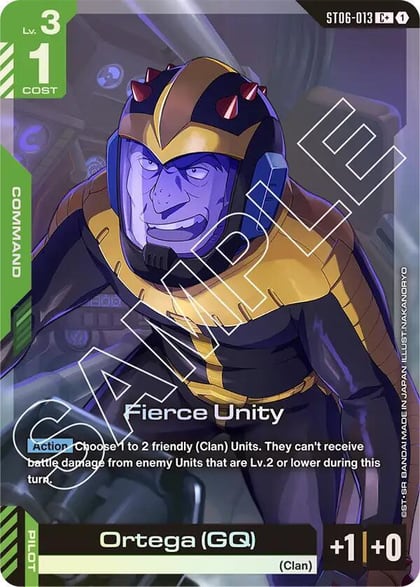 Fierce Unity (C+), Starter Deck 06: Clan Unity ST06-013