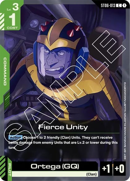 Fierce Unity, Starter Deck 06: Clan Unity ST06-013