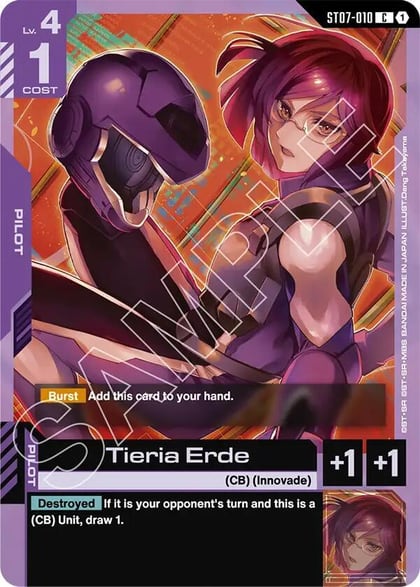 Tieria Erde, Starter Deck 07: Celestial Drive ST07-010