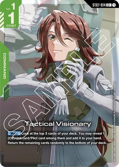 Tactical Visionary (C+), Starter Deck 07: Celestial Drive ST07-014