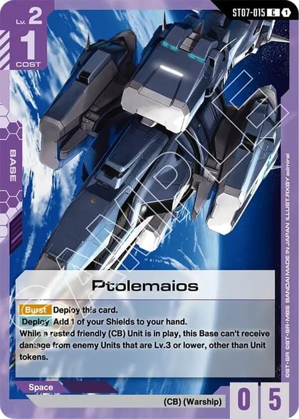 Ptolemaios, Starter Deck 07: Celestial Drive ST07-015