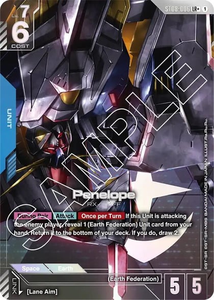 Penelope (LR+), Starter Deck 08: Flash of Radiance ST08-006