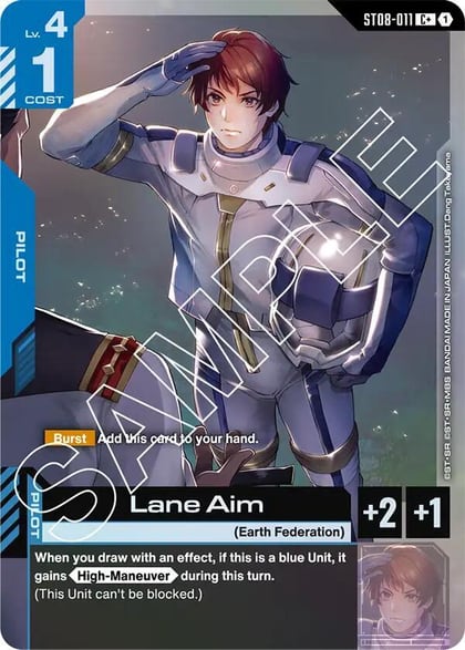 Lane Aim (C+), Starter Deck 08: Flash of Radiance ST08-011
