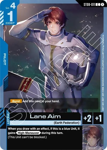 Lane Aim, Starter Deck 08: Flash of Radiance ST08-011