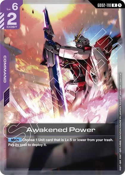 Awakened Power, Starter Deck 09: Destiny Ignition GD02-110