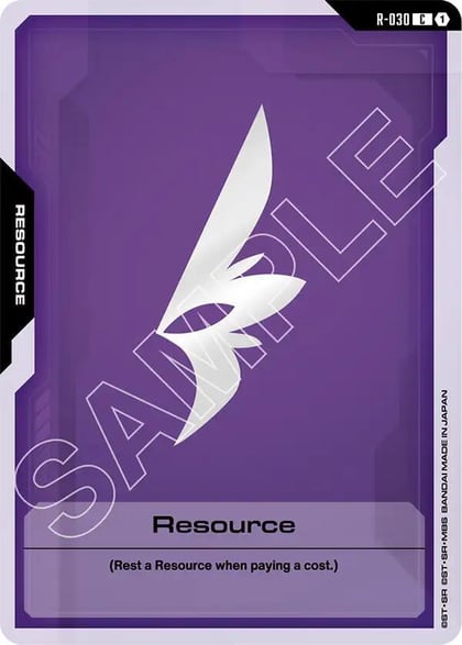 Resource (R-030), Starter Deck 09: Destiny Ignition R-030