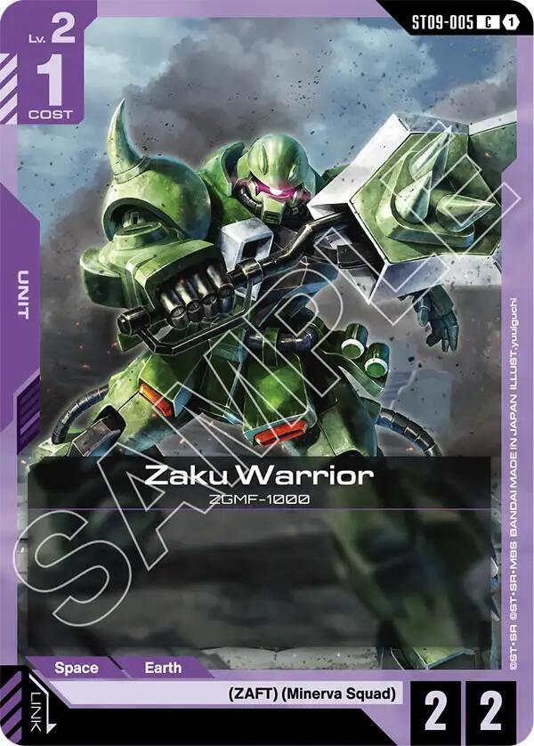 Zaku Warrior, Starter Deck 09: Destiny Ignition ST09-005
