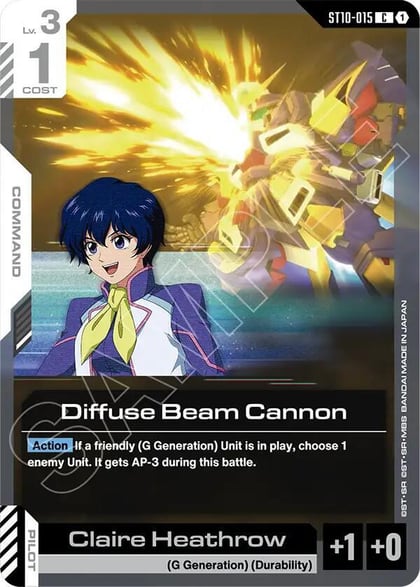 Diffuse Beam Cannon, Starter Deck 10: Generation Pulse ST10-015