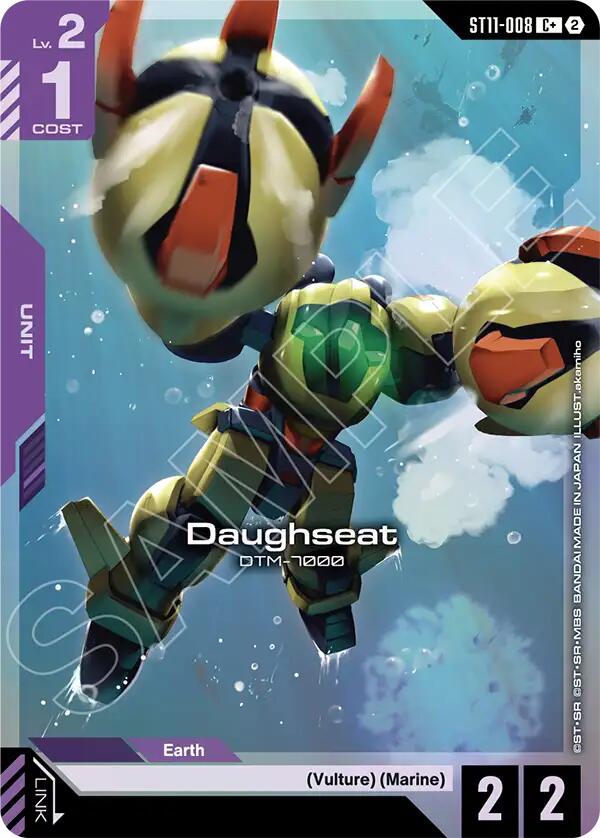Daughseat (C+), Starter Deck 11: Aquatic Assault ST11-008
