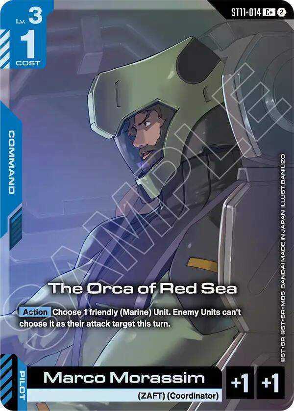 The Orca of Red Sea (C+), Starter Deck 11: Aquatic Assault ST11-014