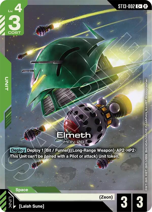 Elmeth (C+), Starter Deck 13: Silent Barrage ST13-002