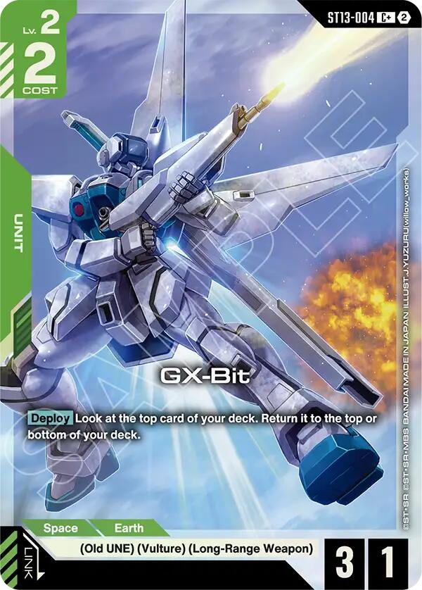 GX-Bit (C+), Starter Deck 13: Silent Barrage ST13-004