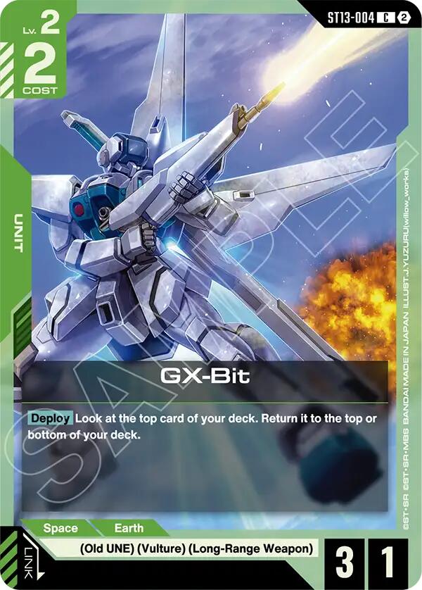 GX-Bit, Starter Deck 13: Silent Barrage ST13-004