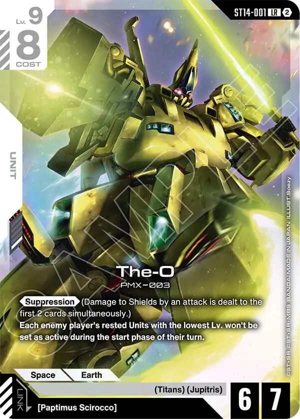 The-O, Starter Deck 14: Heavy Dominion ST14-001