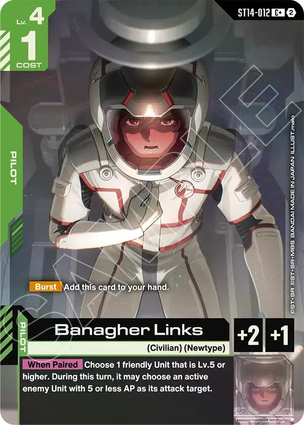 Banagher Links (C+), Starter Deck 14: Heavy Dominion ST14-012