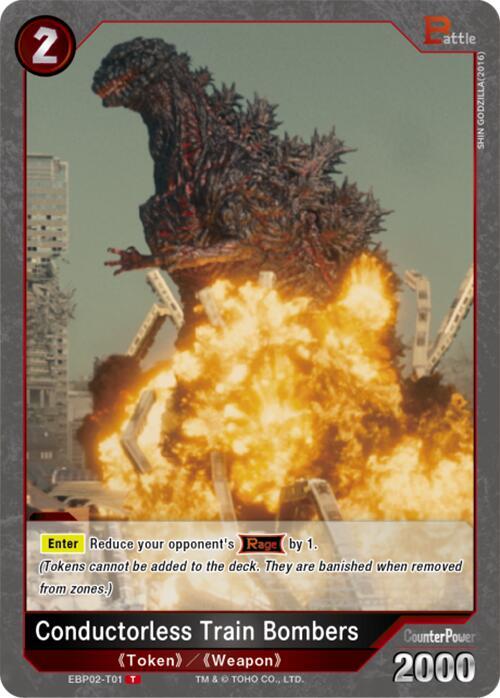 Conductorless Train Bombers (EBP02-T01), Booster Set 2: G: Monsters Raid Again EBP02-T01