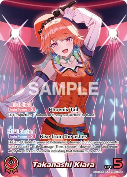 Takanashi Kiara (OUR), Blooming Radiance hBP01-006