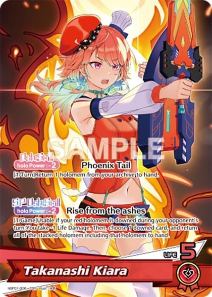 Takanashi Kiara (OSR), Blooming Radiance hBP01-006