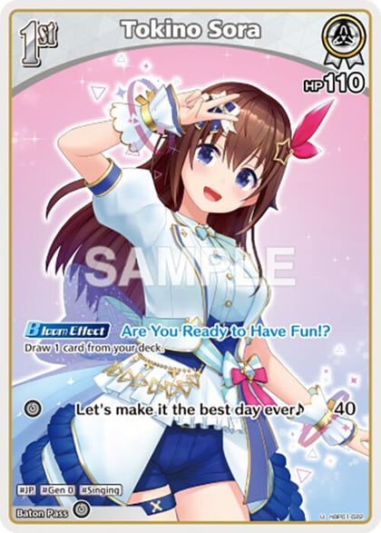 Tokino Sora (U), Blooming Radiance hBP01-022