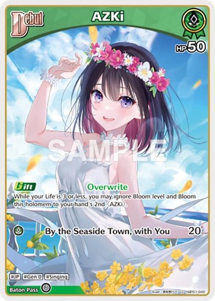 AZKi (U), Blooming Radiance hBP01-045