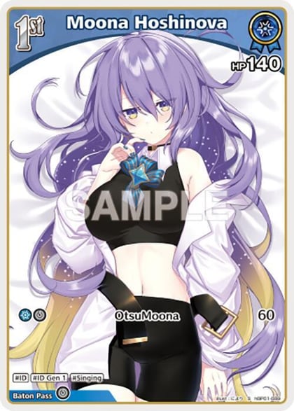 Moona Hoshinova (S) (hBP01-089), Blooming Radiance hBP01-089