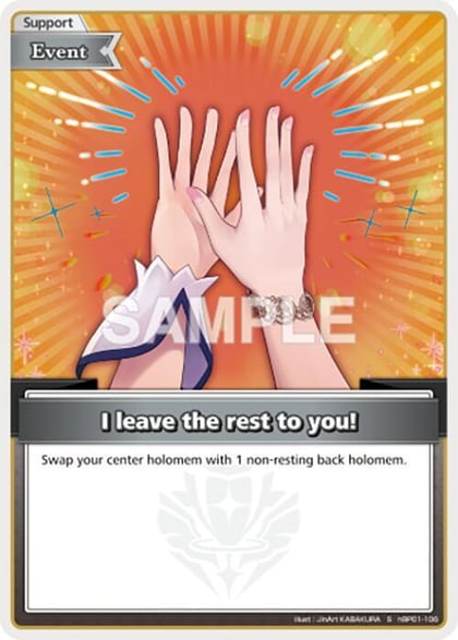 I leave the rest to you! (S), Blooming Radiance hBP01-106