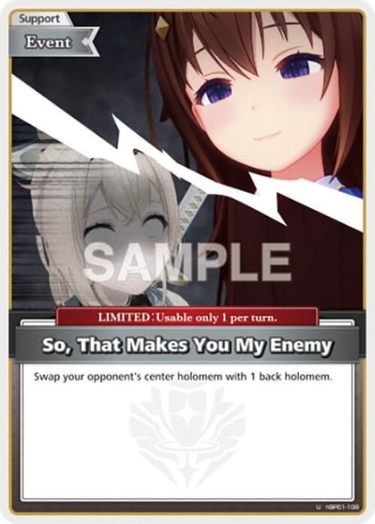 So, That Makes You My Enemy (U), Blooming Radiance hBP01-108