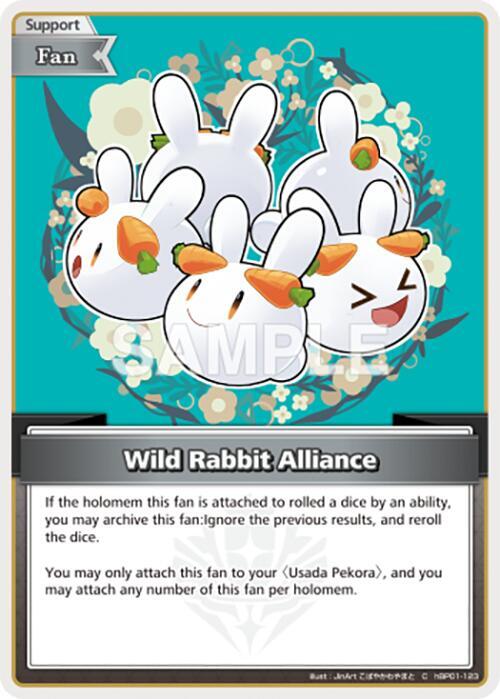 Wild Rabbit Alliance (C), Blooming Radiance hBP01-123