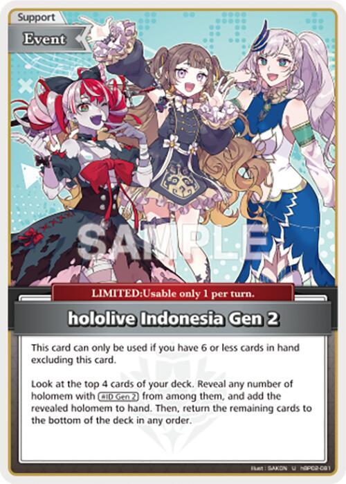 hololive Indonesia Gen 2 (U), Quintet Spectrum hBP02-081