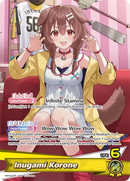 Inugami Korone (OSR), Elite Spark hBP03-006