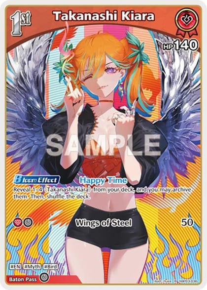 Takanashi Kiara (R), Elite Spark hBP03-036