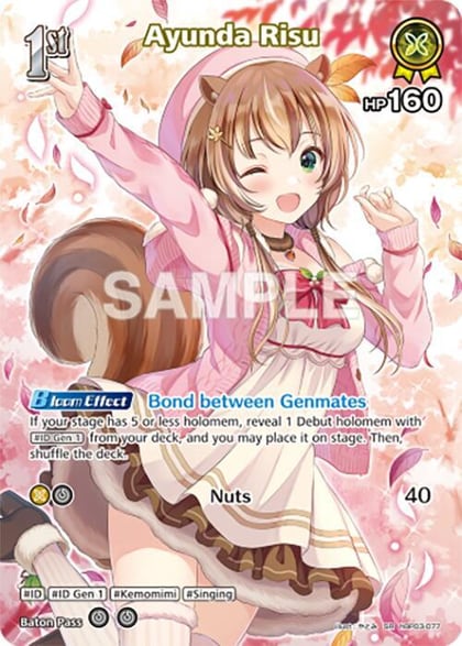 Ayunda Risu (SR) (hBP03-077), Elite Spark hBP03-077