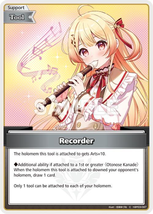 Recorder (C), Elite Spark hBP03-097