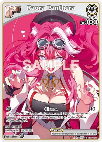 Raora Panthera (C) (hBP04-016), Curious Universe hBP04-016