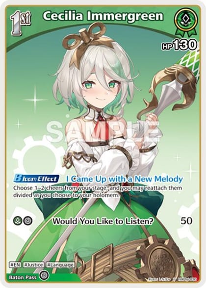 Cecilia Immergreen (U), Curious Universe hBP04-030
