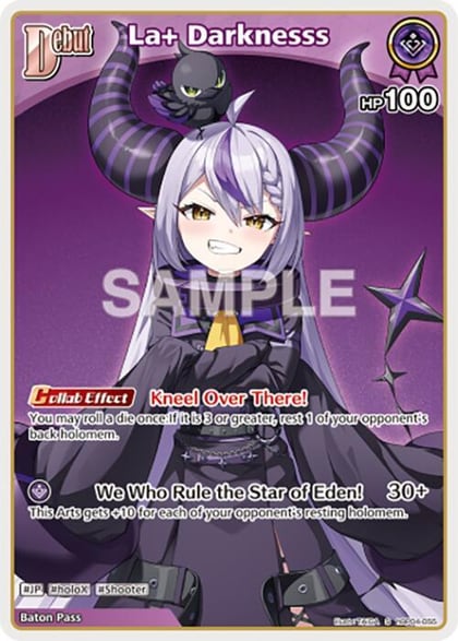 La+ Darknesss (S) (hBP04-055), Curious Universe hBP04-055