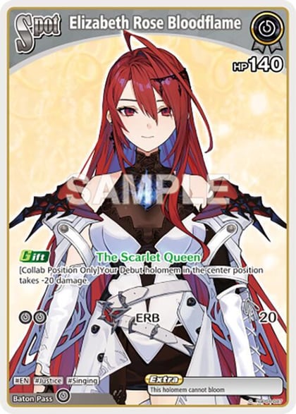 Elizabeth Rose Bloodflame (C), Curious Universe hBP04-087