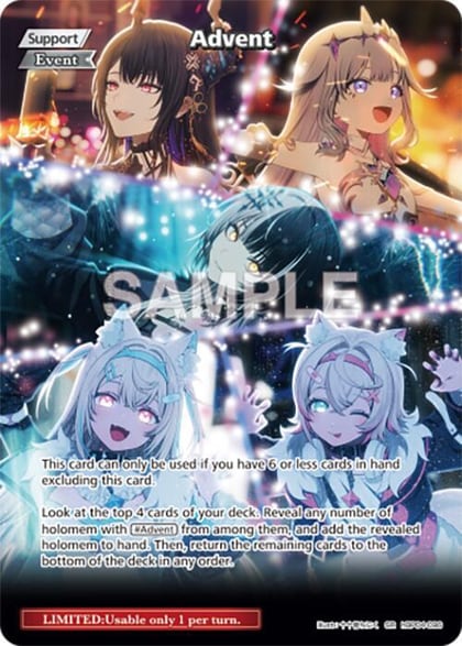 Advent (SR), Curious Universe hBP04-096