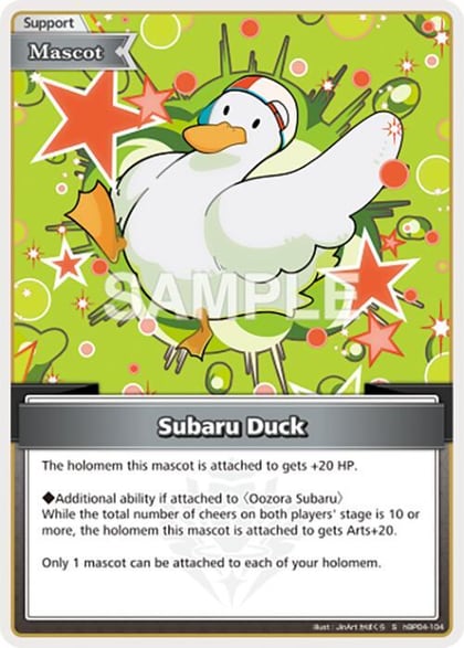 Subaru Duck (S), Curious Universe hBP04-104