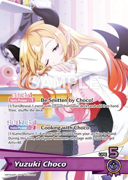 Yuzuki Choco (OSR), Enchant Regalia hBP05-005