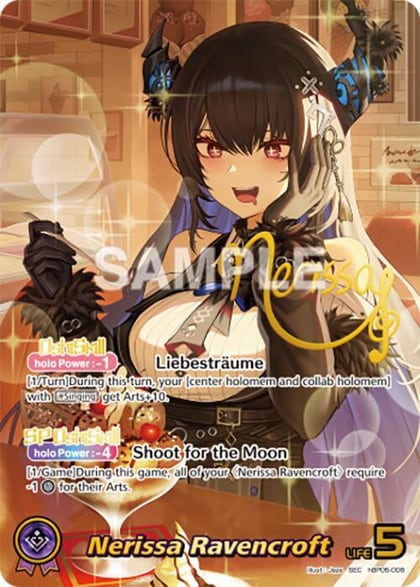 Nerissa Ravencroft (SEC), Enchant Regalia hBP05-006